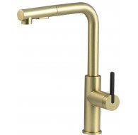 Kitchen faucet with pull-out spout