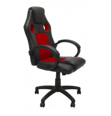 Topeshop FOTEL ENZO CZER-CZAR office/computer chair Padded seat Padded backrest