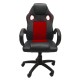 Topeshop FOTEL ENZO CZER-CZAR office/computer chair Padded seat Padded backrest