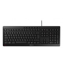 CHERRY STREAM keyboard Office USB QWERTZ German Black