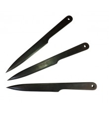 KAL22-CZ Throwing knives, 3 pieces, black