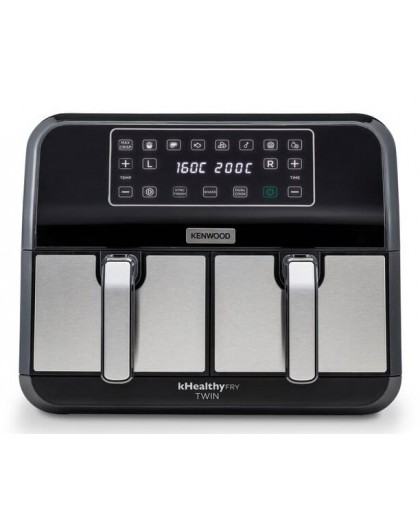Kenwood HFM20.000MB fryer Double 8 L Stand-alone 1700 W Hot air fryer Black