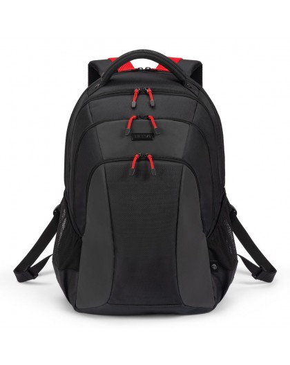 DICOTA D32119-RPET backpack Casual backpack Black, Red Polyester, Recycled polyethylene terephthalate (rPET)