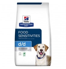 HILL'S PD D/D Food Sensitivities, duck and rice - dry dog food - 4kg