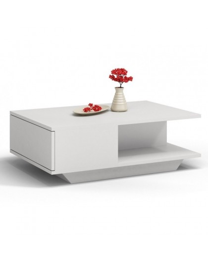 Topeshop DENVER BIEL coffee/side/end table Coffee table Free-form shape 1 leg(s)