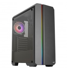 Aerocool GENESISV2BK PC ATX Case Front Panel LED ARGB Fan ARGB 12cm Black