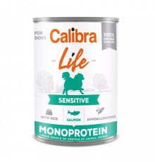CALIBRA Life Sensitive Salmon with rice - wet dog food - 400g