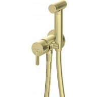 Concealed bidet mixer with bidetta shower head