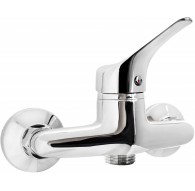 Wall-mounted shower faucet