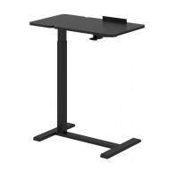 Maclean mobile desk/laptop stand, black, height adjustment 76-109cm, max. 30kg , MC-120 B