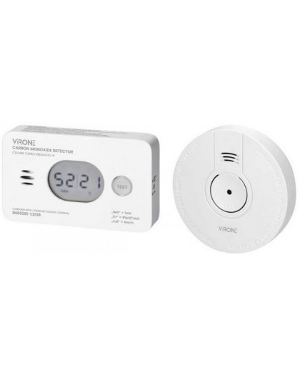 ORNO SMOKE + CARBON MONOXIDE DETECTOR SET DC-7