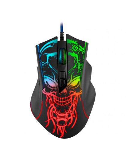 Gaming, optic, wired mouse DEFENDER GM-928 BULLETSTORM 7200dpi 7P illuminate