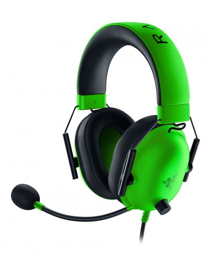 Razer BlackShark V2 X Headset Wired Head-band Gaming Green, Black