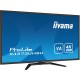 iiyama ProLite 43" large format desktop monitor with 4K resolution, offering you the power of four displays packed into one