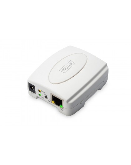Digitus Fast Ethernet Print Server, USB 2.0