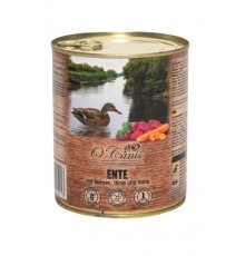 O'CANIS canned dog food- wet food- duck, millet and carrots - 800 g