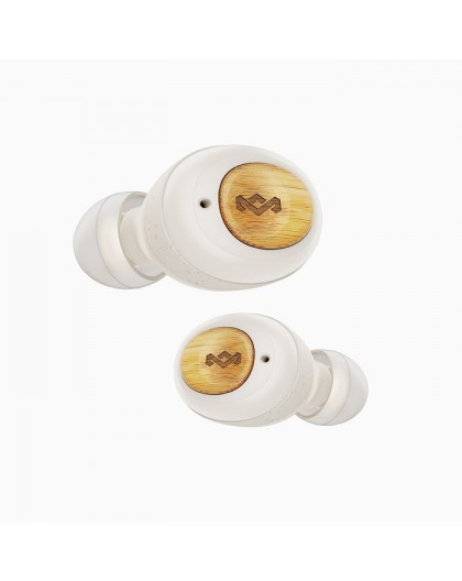 The House Of Marley EM-JE131-CE headphones/headset Wireless In-ear Calls/Music Cream