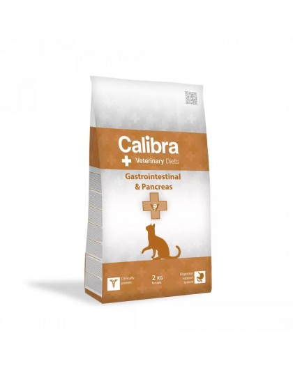 CALIBRA Veterinary Diets Cat Gastrointestinal & Pancreas - dry cat food - 2kg