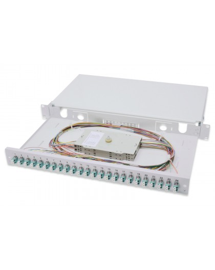 Digitus Fiber Optic Splice Box, Equipped, LC, OM3
