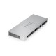 Zyxel XGS1010-12-ZZ0102F network switch Unmanaged Gigabit Ethernet (10/100/1000) Grey