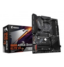 GIGABYTE B550 AORUS ELITE V2 Motherboard - AMD Ryzen 5000 CPUs, 12+2 Phases VRM, up to 4733MHz DDR4, 1xPCIe 4.0 + 1xPCIe 3.0 M.2