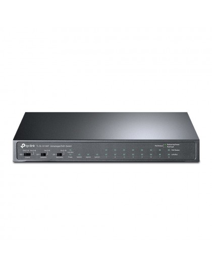 TP-Link 8-Port 10/100Mbps + 3-Port Gigabit Desktop Switch with 8-Port PoE+