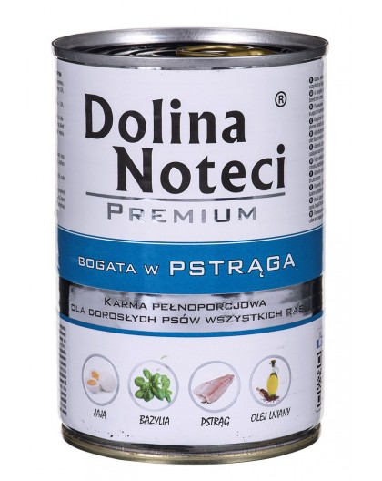 Dolina Noteci Premium Trout - wet dog food 400 g