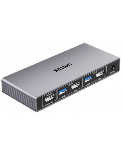 Unitek KVM Switch 4K@60Hz USB 3.0 HDMI
