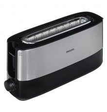 Philips Viva Collection HD2692/90 toaster 1 slice(s) 1030 W Black, Metallic