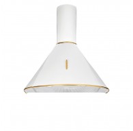 Chimney Hood Akpo WK-4 Dandys GOLD 50 cm 450 m3/h, White