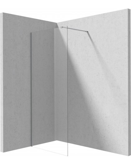 Walk-in shower wall 90 cm