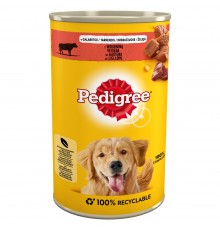 Pedigree 5900951015854 dogs moist food Beef Adult 1.2 kg