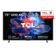 TCL V6C 75V6C TV 190.5 cm (75") 4K Ultra HD Smart TV Wi-Fi Metallic 330 cd/m²