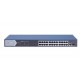 Hikvision DS-3E0526P-E network switch Unmanaged Gigabit Ethernet (10/100/1000) Power over Ethernet (PoE) Blue