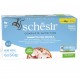 SCHESIR Tuna with sea bass in jelly - wet cat food - 6x50g