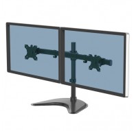 Fellowes Seasa Dual Monitor Arm - Freestanding Monitor Mount for 8KG 27 inch Screens - Ergonomic Adjustable Monitor Arm - Tilt 4
