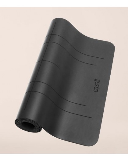 GRIP & CUSHION III 5mm black yoga mat