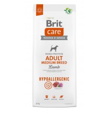 BRIT Care Hypoallergenic Adult Medium Breed Lamb - dry dog food - 12 kg