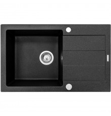 Sink Pyramis Sparta Plus 78x48 1b 1D Black
