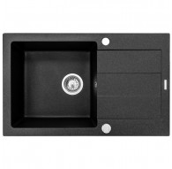 Sink Pyramis Sparta Plus 78x48 1b 1D Black