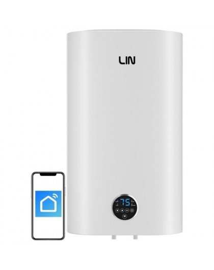 LIN LIFVD1 80L white electric boiler with WI-FI