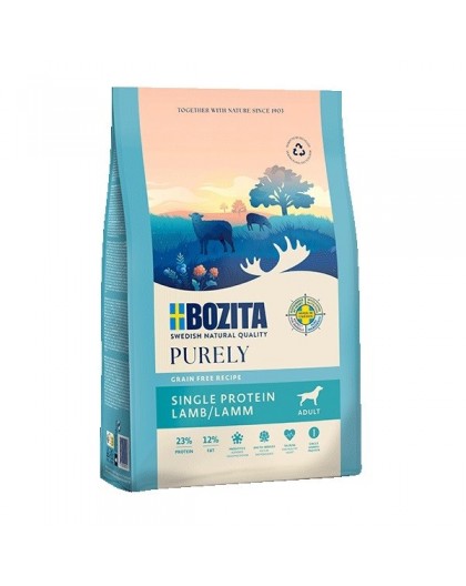 BOZITA Purely Adult Lamb - dry dog food - 11kg