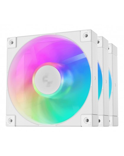 DeepCool FD12 ARGB WH-3 in 1 Computer case Fan 12 cm White 3 pc(s)