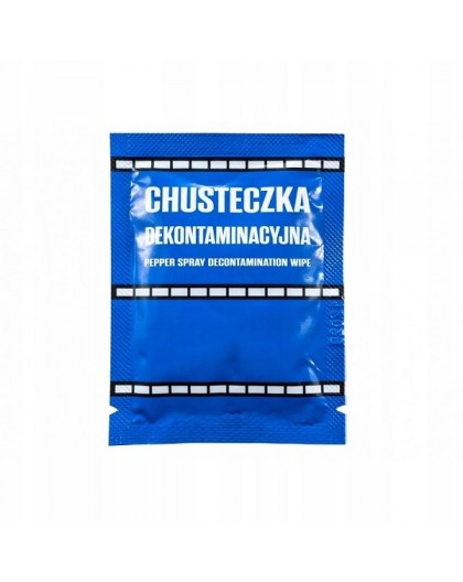 High-concentration pepper gas neutralisation wipe