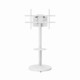 Gembird TVS-86TR-01-W TV floor stand, 37" - 86", white