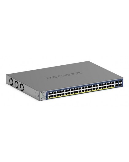 NETGEAR 52-Port PoE Gigabit/10G Stackable Smart Switch (GS752TXP)
