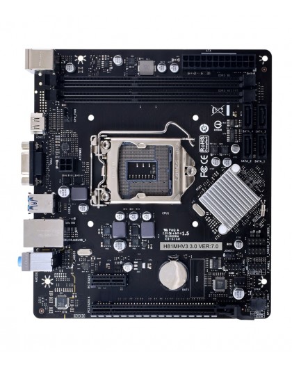 Biostar H81MHV3 3.0 H81 Intel® H81 LGA 1150 (Socket H3) micro ATX