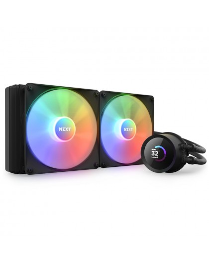 NZXT Kraken 280 RGB Processor All-in-one liquid cooler 14 cm Black 1 pc(s)