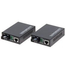 Multimode media converter OM1-MM complete