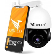 ORLLO Z18 Rotatable External SIM 4MP IP Camera